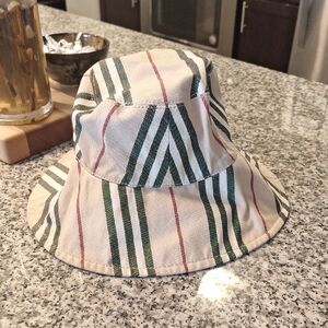 Burberry London Nova Check Bucket Hat (Adult) Medium
